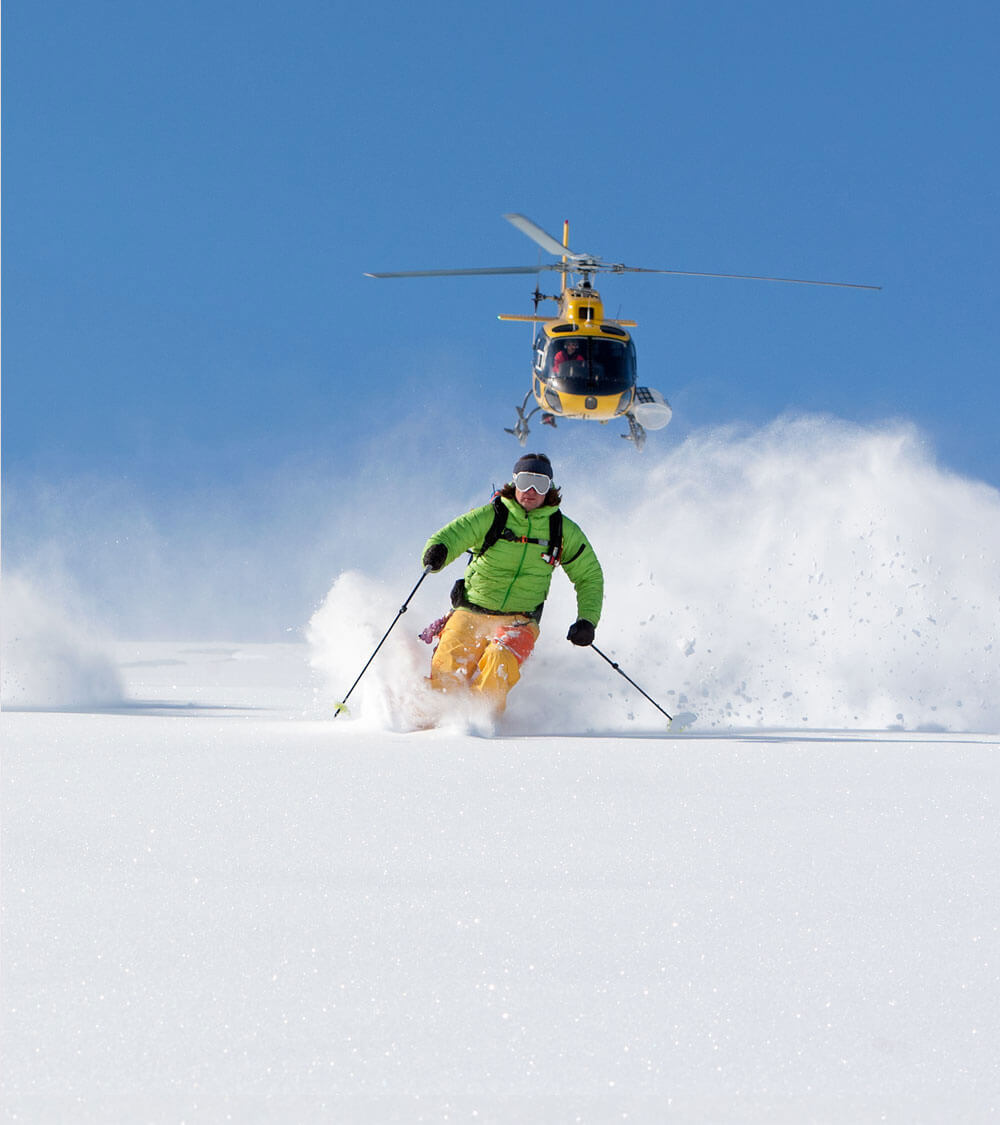 Heliskiing Abisko