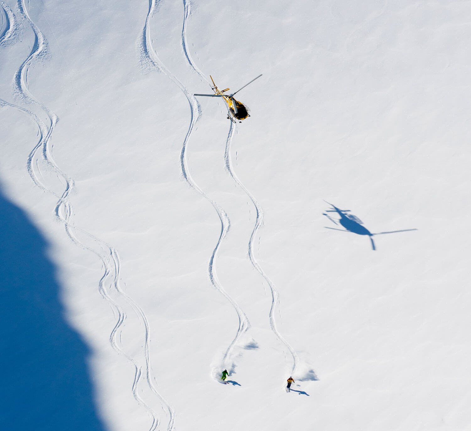 Heliskiing Schweden